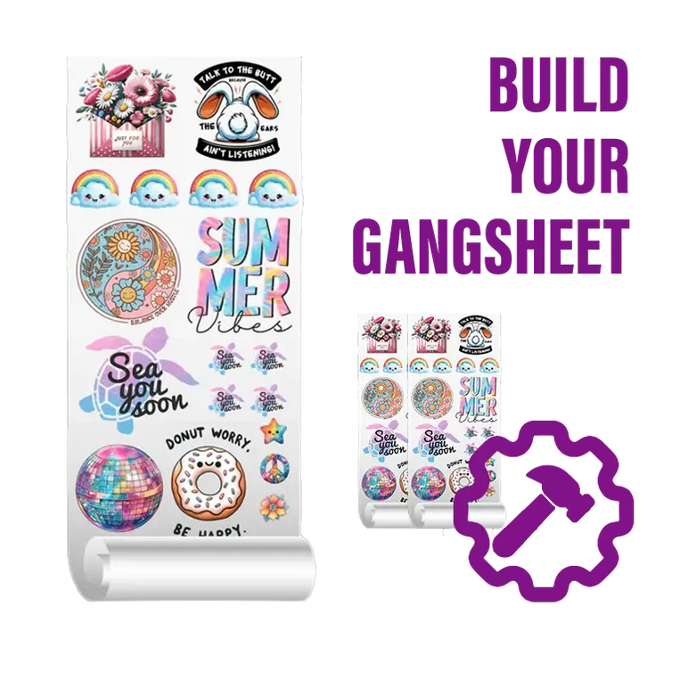 Build Your DTF Gang Sheet